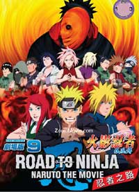 Road to Ninja: Naruto the Movie Japanese Anime DVD
