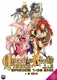 Queen's Blade (Season 1~3) (DVD) (2009~2012) Anime