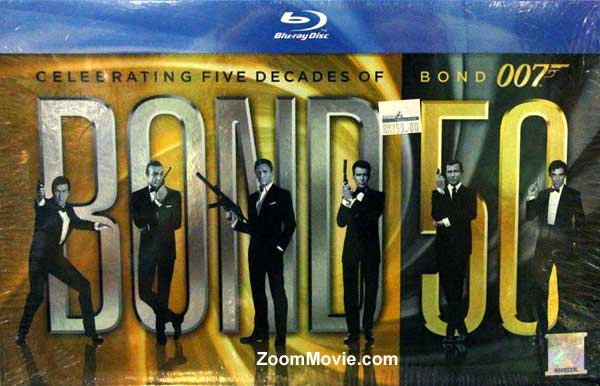 Bond 50: Celebrating Five Decades of James Bond 007 (BLU-RAY) (1962-2008) English Movie