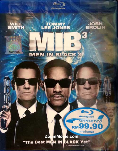 Men In Black 3 (BLU-RAY) (2012) 欧州と米国映画