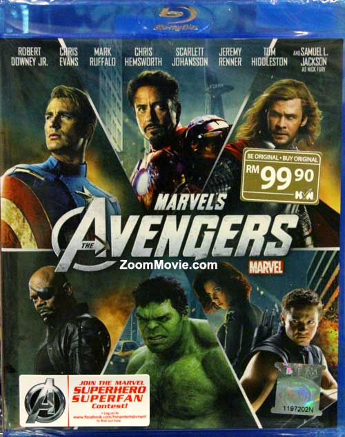 The Avengers (BLU-RAY) (2012) English Movie
