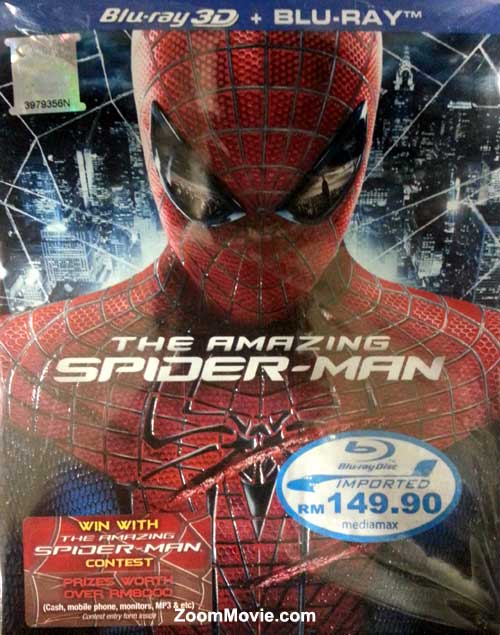 The Amazing Spider-Man (3D) (BLU-RAY) (2012) English Movie