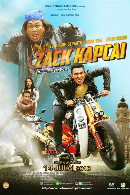 Zack Kapcai (DVD) (2016) 馬來電影