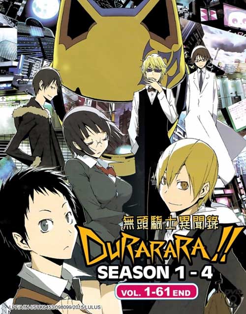 Durarara!! (Season 1~4) (DVD) (2010~2016) Anime