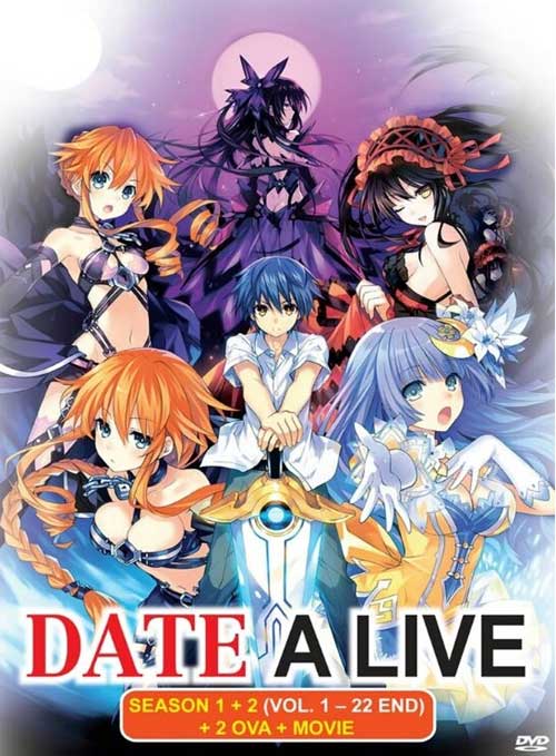 Date A Live (Season 1~2 + OVA + Movie) (DVD) (2013~2014) Anime
