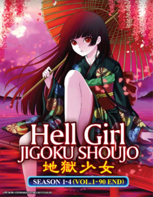 Hell Girl Jigoku Shoujo (Season 1~4) (DVD) (2005~2017) Anime