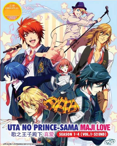 Uta no Prince-sama - Maji Love (Seanson 1~4) (DVD) (2011~2016) Anime