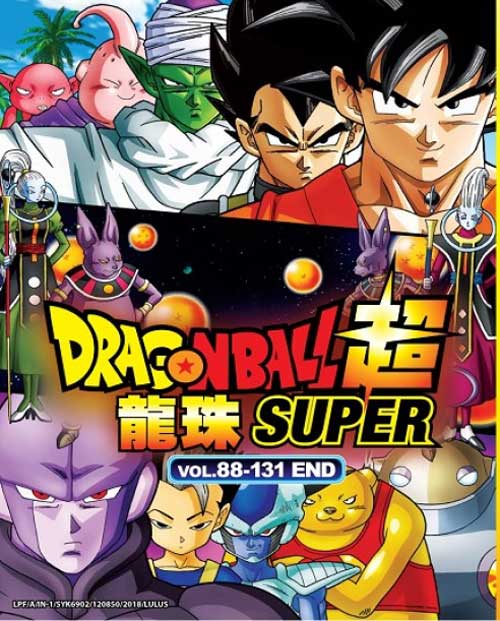 Dragon Ball Super (Box 3 TV 88~131 End) (DVD) (2017) Anime