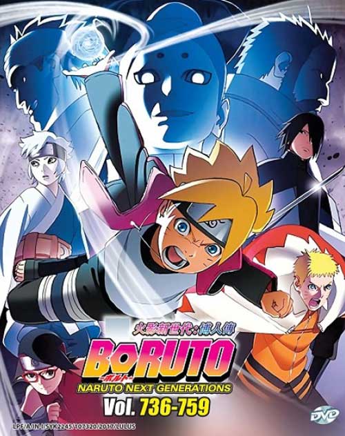 Boruto: Naruto Next Generation TV 784-807 (Box 28) (DVD) (2018) Anime