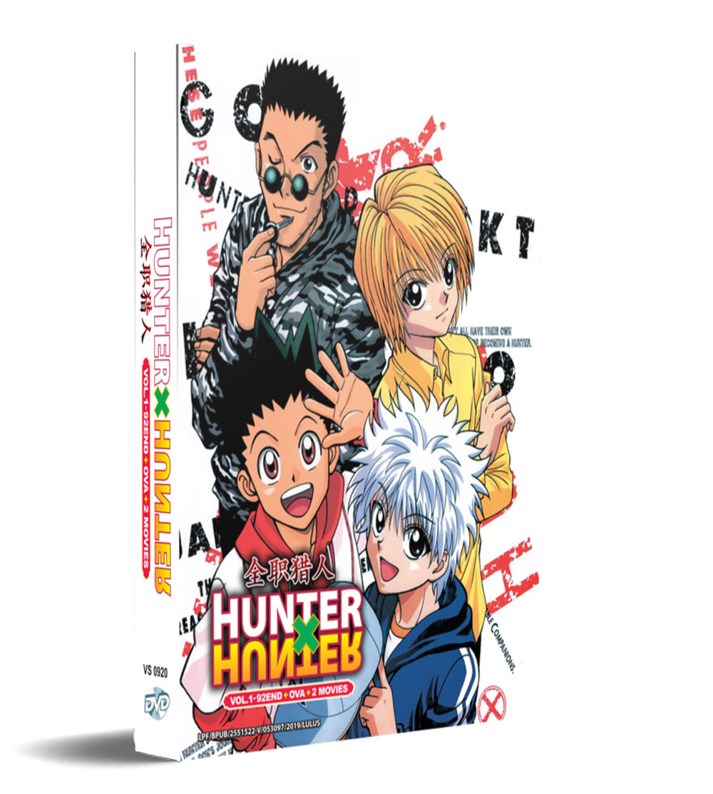 ANIME DVD~ Hunter x Hunter (1-92End+OVA+2 Movie) English sub & All region