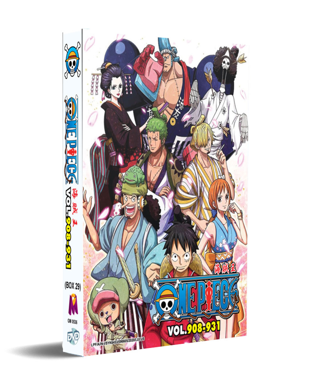 One Piece Box 29 (TV 908 - 931) (DVD) (2020) Anime