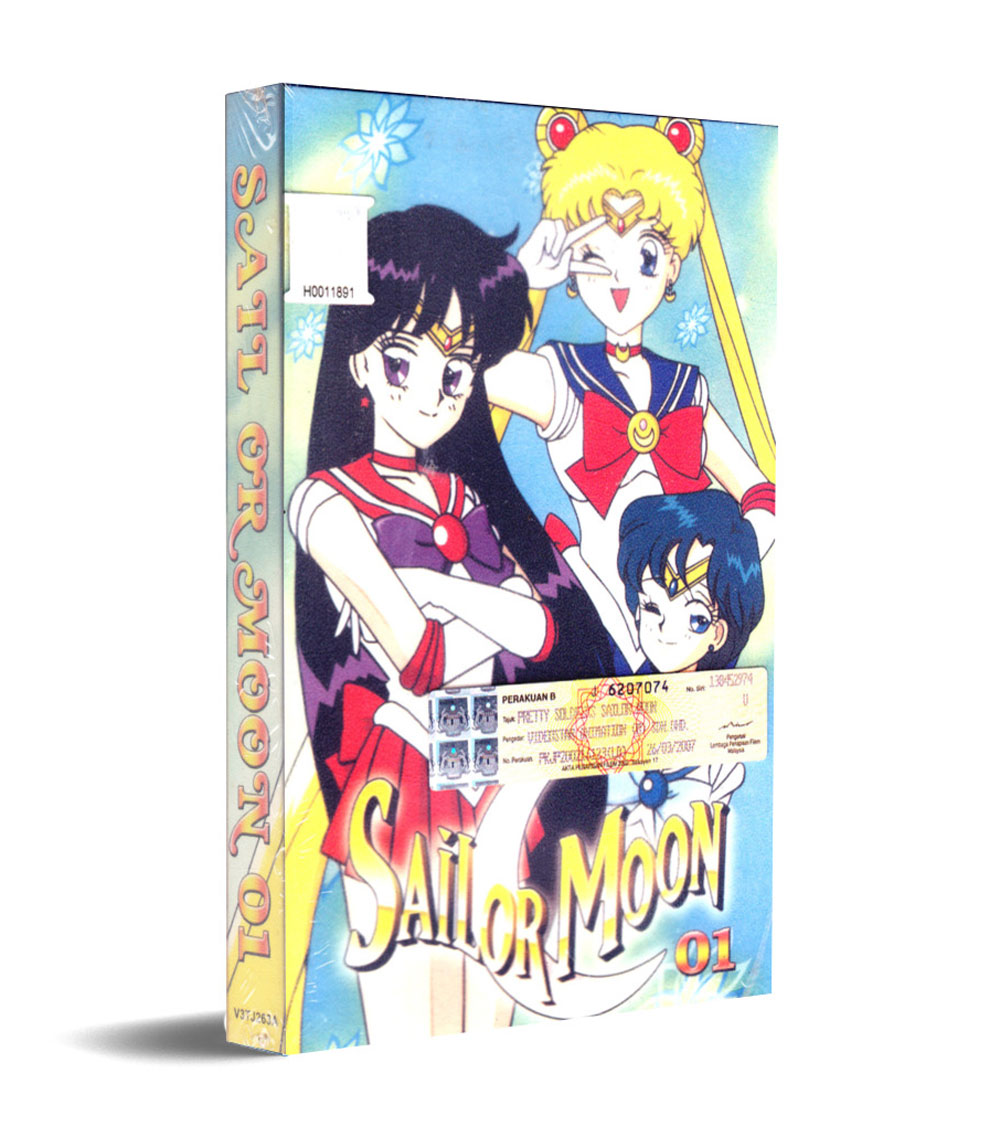 Sailor Moon TV Series Part 1 (English Dubbed) (DVD) (1993) 动画