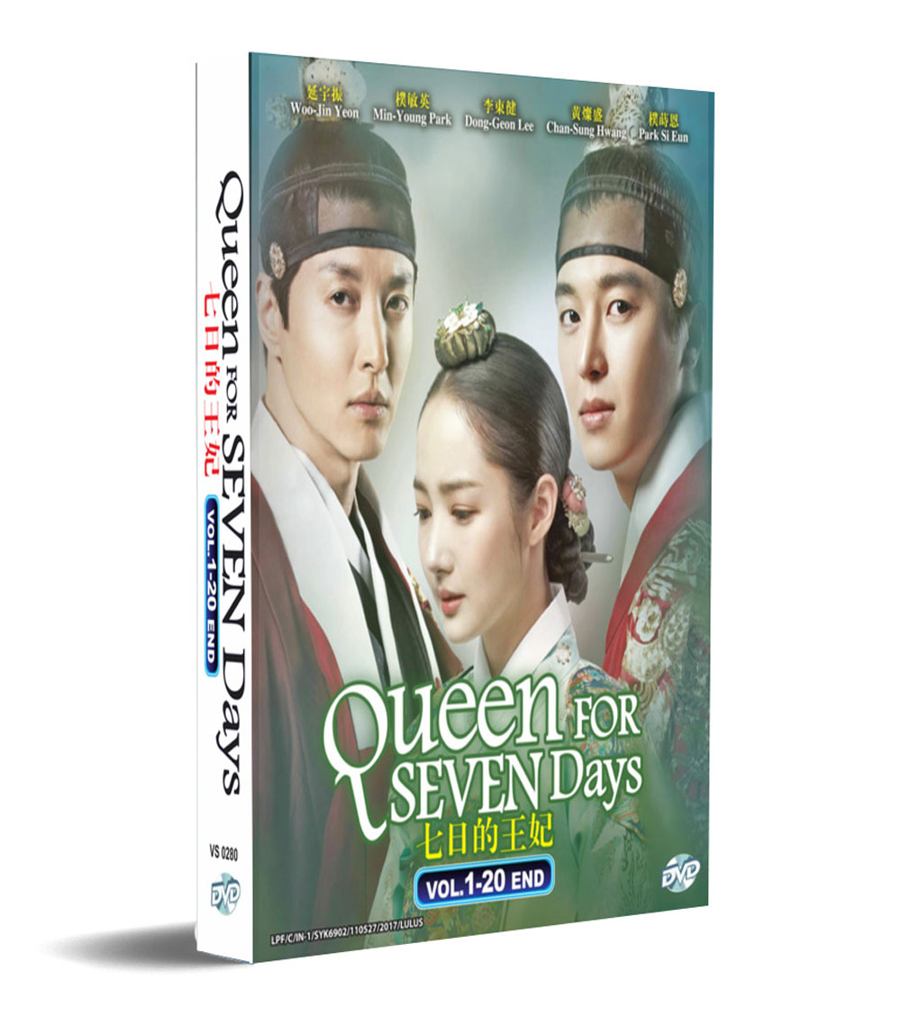 Queen For Seven Days (DVD) (2017) Korean TV Series
