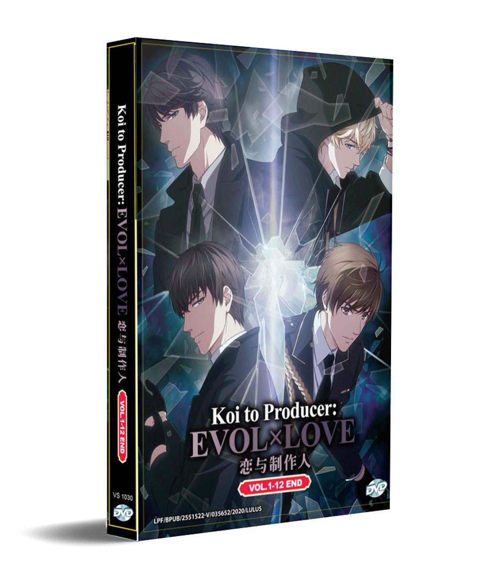KOI TO PRODUCER: EVOL x LOVE VOL.1-12 END DVD ENGLISH SUBTITLE SHIP FROM USA