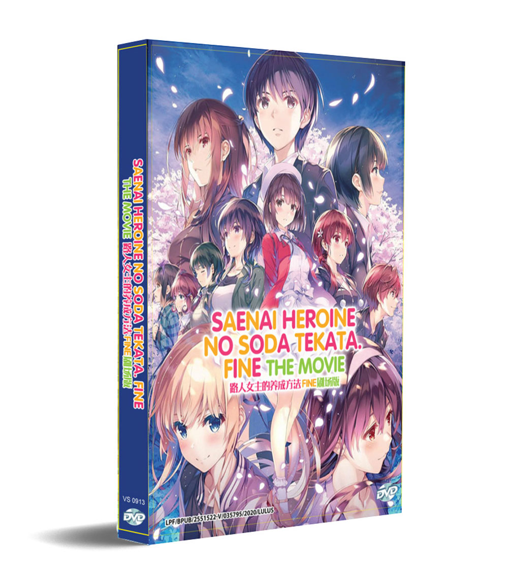 Saenai Heroine no Sodatekata Fine (DVD) (2019) Anime