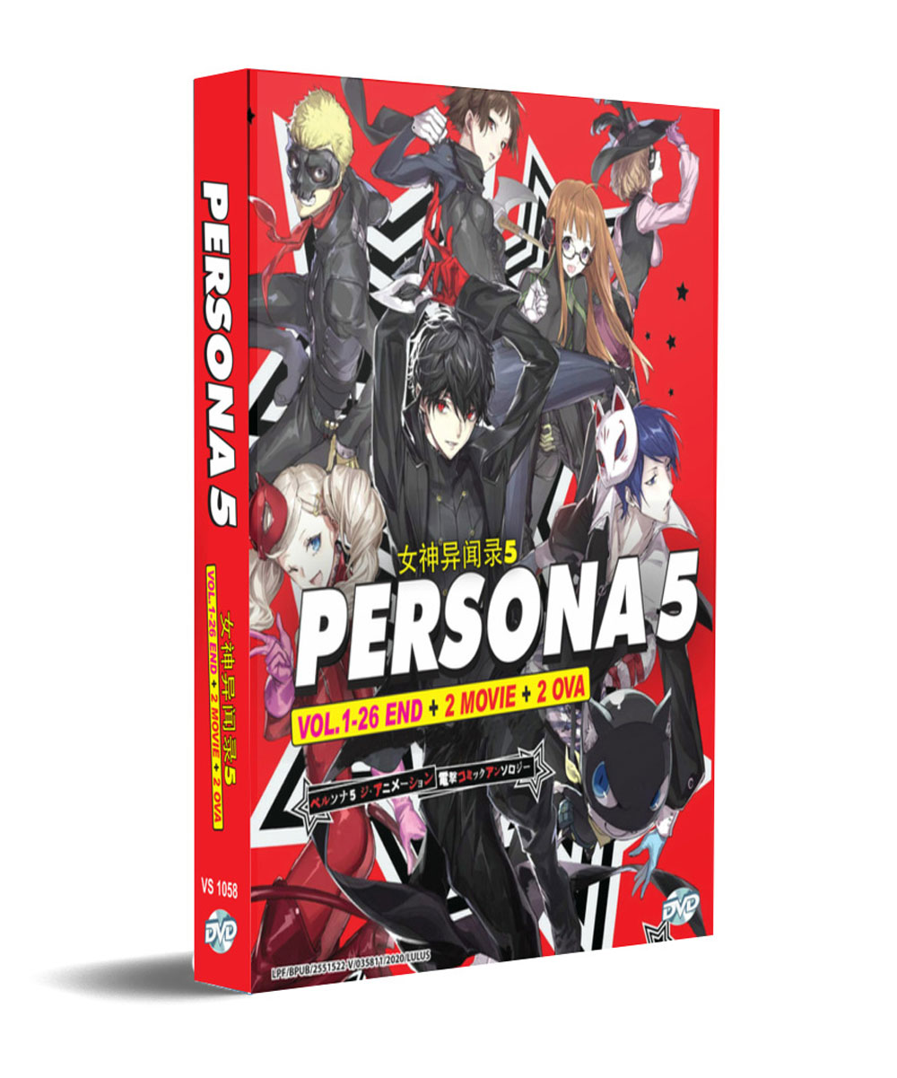 Persona 5 the Animation + 2 Movie + 2OVA (DVD) (2018) Anime