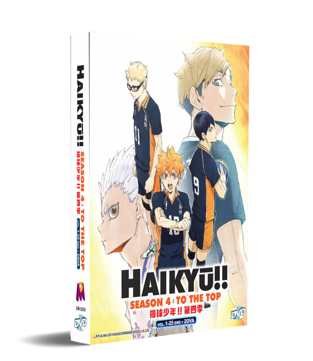 Haikyuu!!: To the Top Season 4 (DVD) (2020) Anime