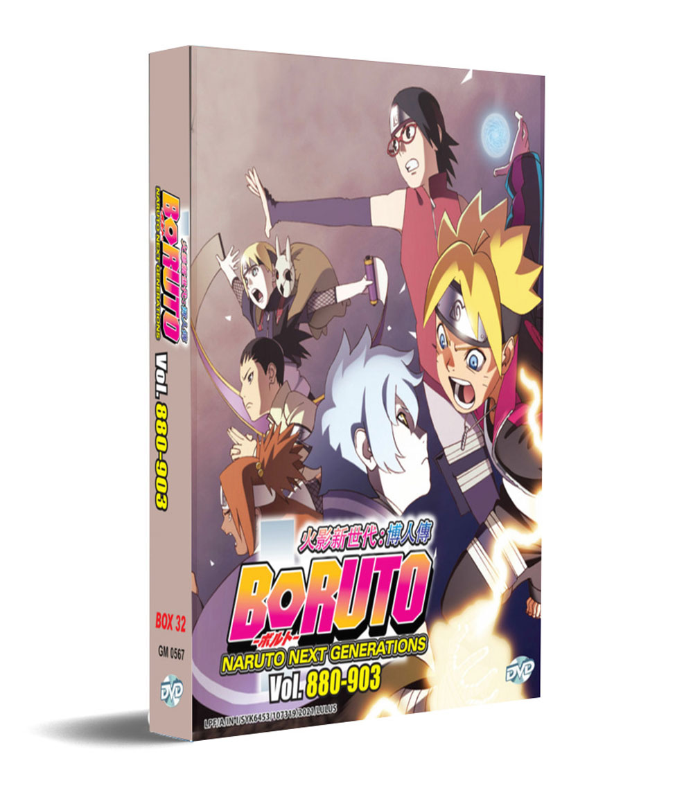 Boruto: Naruto Next Generations TV 880-903 (Box 32) (DVD) (2018) Anime
