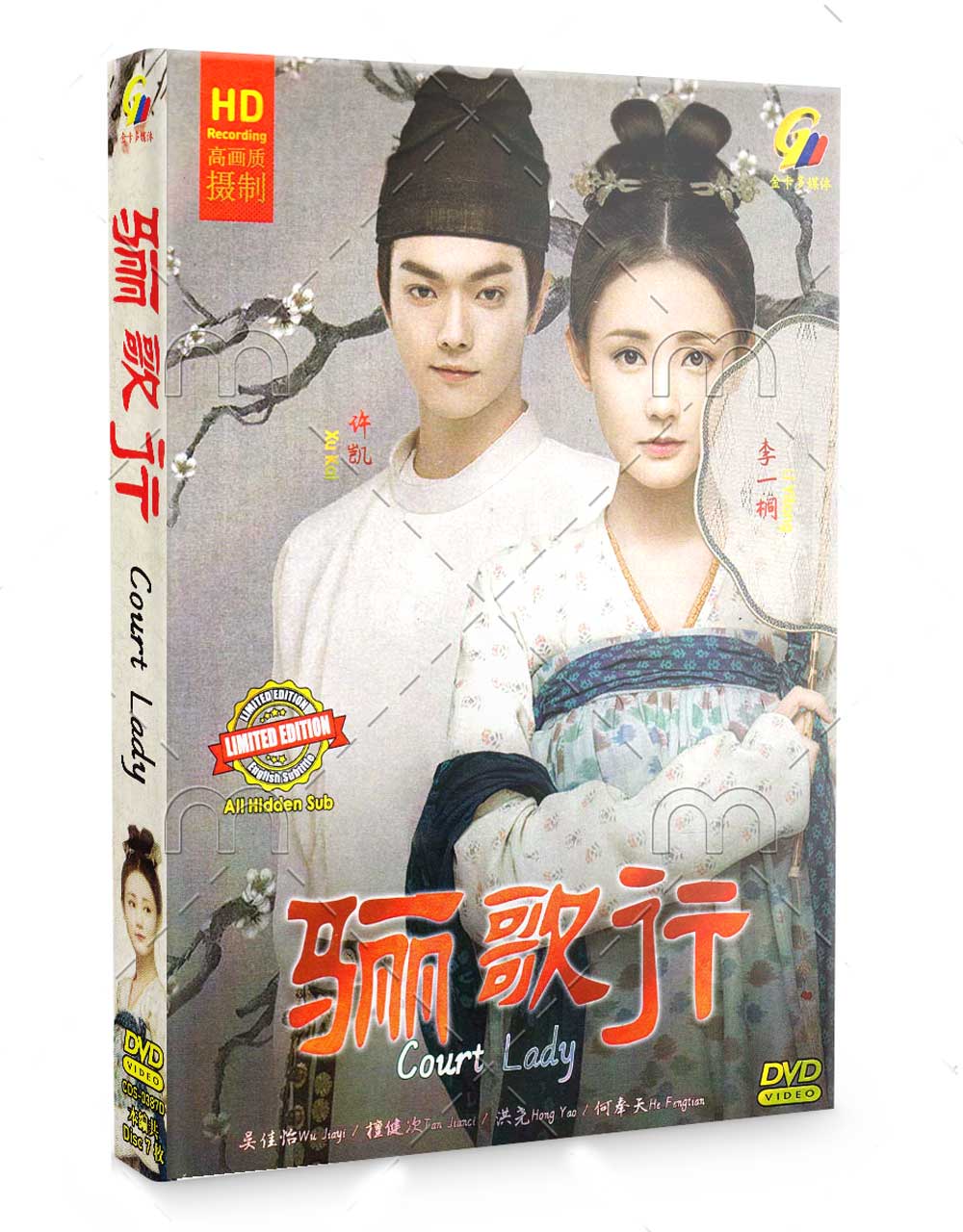 Court Lady (DVD) (2021) 中国TVドラマ