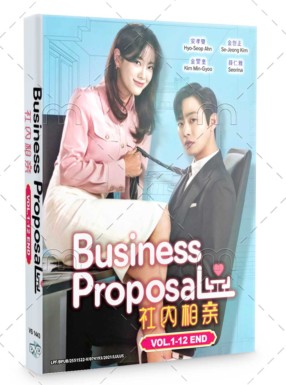 Business Proposal (DVD) (2022) Korean TV Series