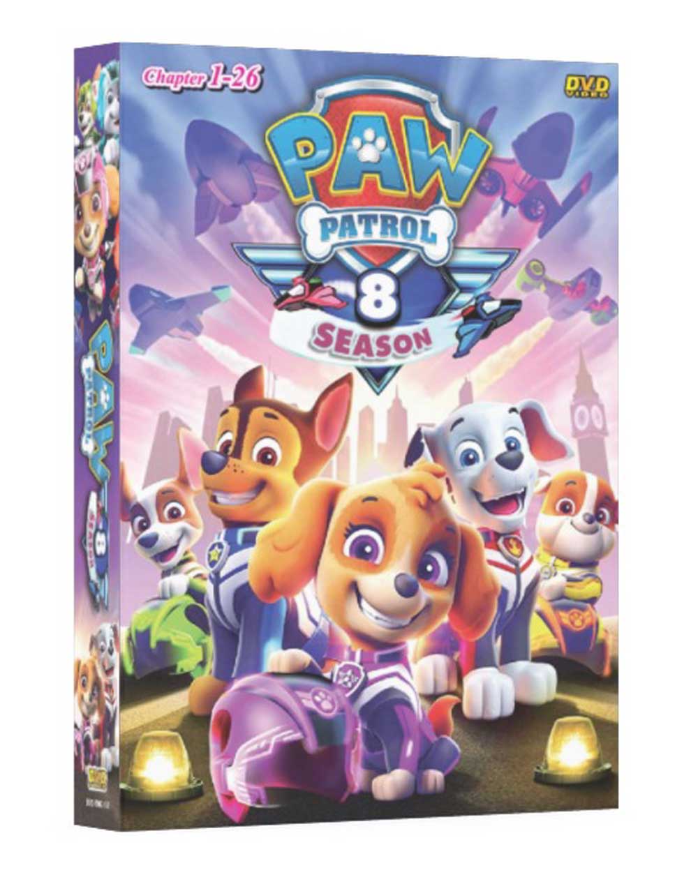 Paw Patrol Season 8 (DVD) (2022)欧美动画电视剧 中文字幕