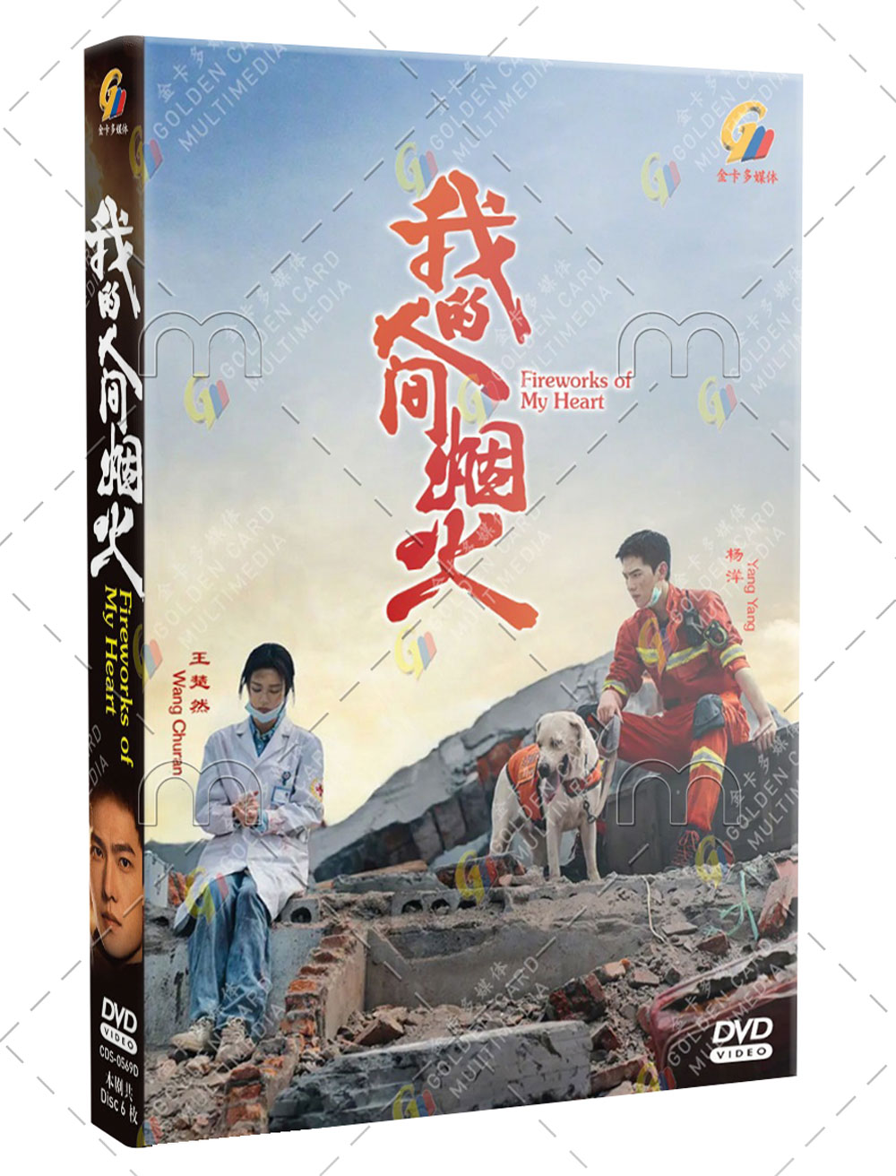 我的人间烟火 (DVD) (2023) 大陆剧