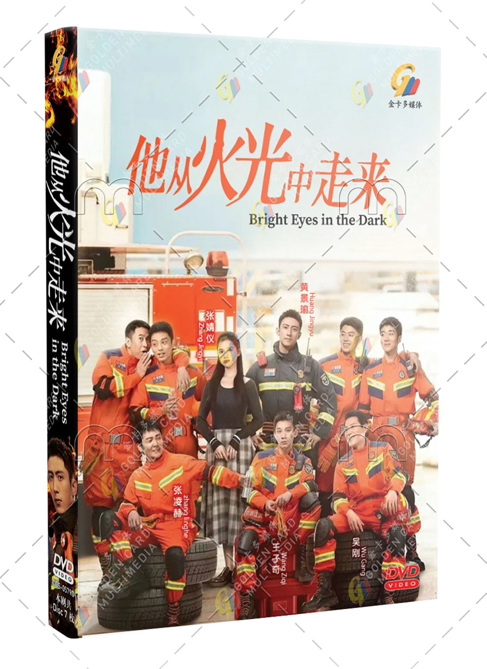 他從火光中走來 (DVD) (2023) 大陸劇