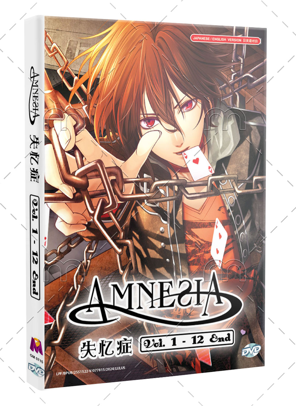 Amnesia (DVD) (2013) Anime