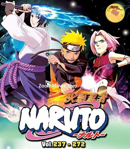 Naruto TV 237-272 (Naruto Shippudden) (Box 6) (DVD) (2007~2012) Anime