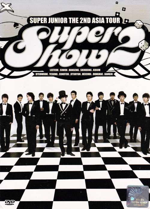 Super Junior The 2nd Asia Tour: Super Show 2 (DVD) () 韩国音乐视频