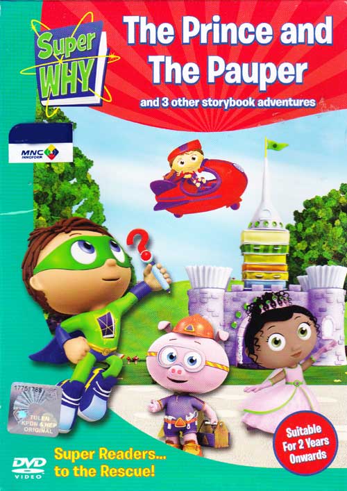 Super Why ! - The Prince and The Pauper (DVD) () 儿童英语