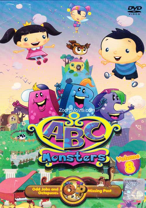 ABC Monsters - Vol.8 O&P (DVD) () 兒童英語