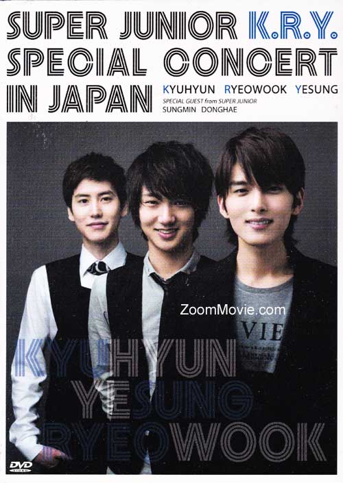Super Junior KRY Special Concert In Japan (DVD) () Korean Music