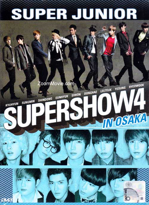 Super Junior Super Show 4 In Osaka (DVD) (2012) Korean Music