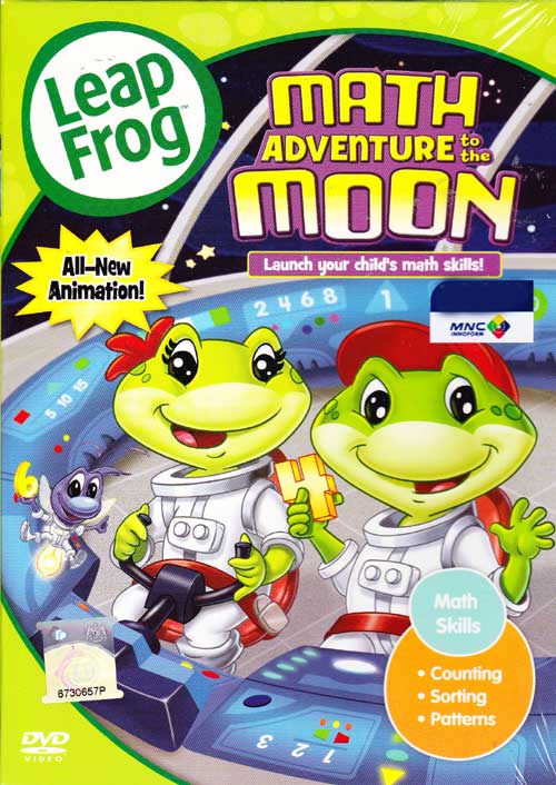 Leap Frog Math Adventure to the Moon (DVD) (2012) 子供教育