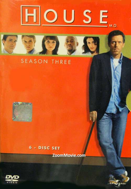 House M.D. (Season 3) (DVD) (2006) American TV Series