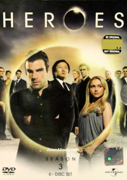 Heroes (Season 3) (DVD) (2008) American TV Series