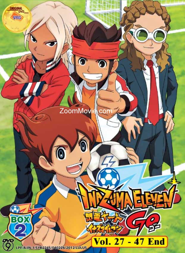 Inazuma Eleven Go (Box 2 - Final) (DVD) (2012) Anime