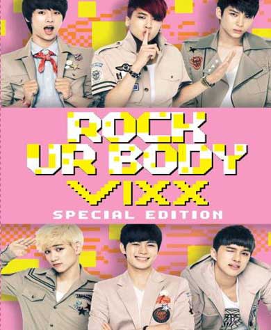 Vixx:Rock Ur Body Special Edition (CD+DVD) (DVD) (2012) 韩国音乐视频