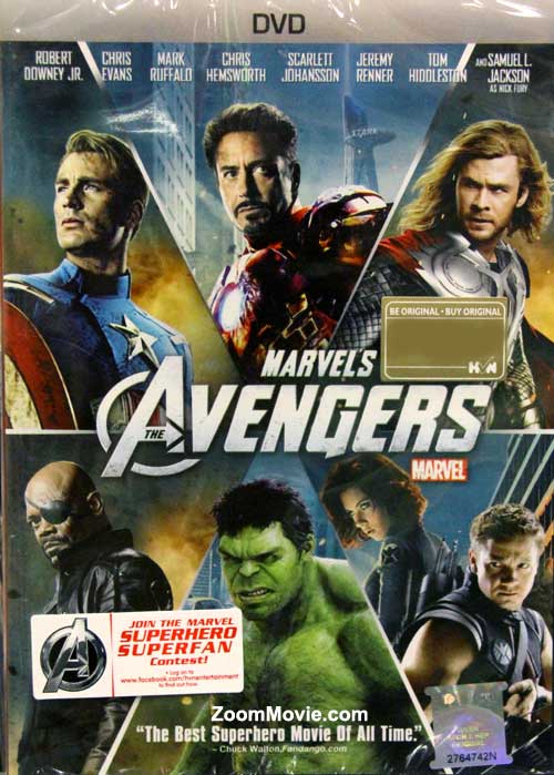 The Avengers (DVD) (2012) 欧州と米国映画