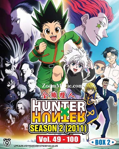 Hunter × Hunter Season 2 (2011) Box 2 (DVD) (2012-2014) Anime
