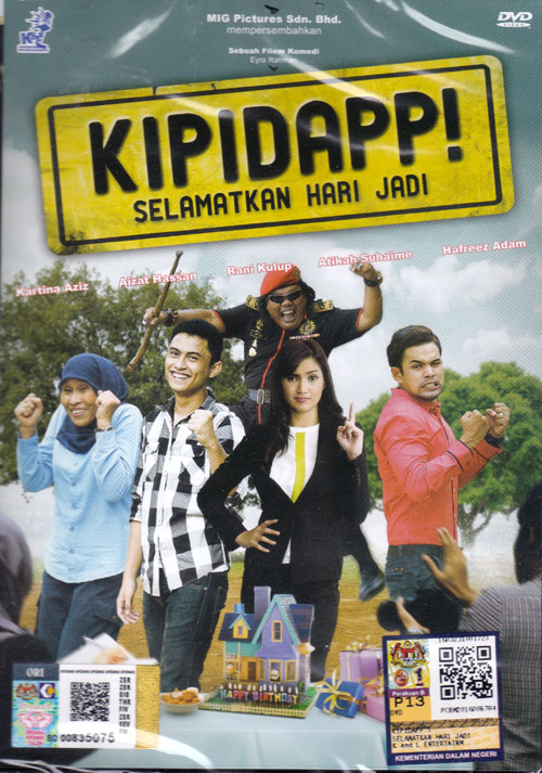 Kipidapp! Selamatkan Hari Jadi (DVD) (2016) 馬來電影
