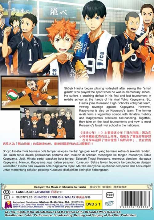 Haikyuu!! Movie 2: Shousha to Haisha