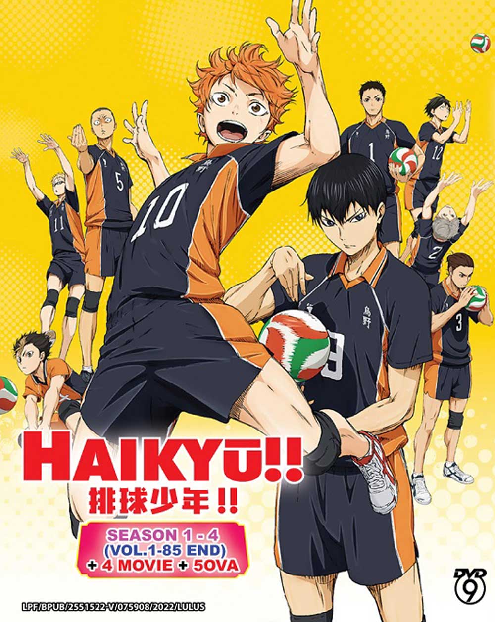 Haikyu!! (Season 1~4 + 5OVA + 4 Movie) image 2