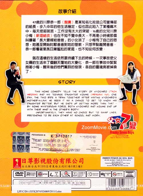 Papa to Musume no Nanokakan aka Freaky Seven Days image 2