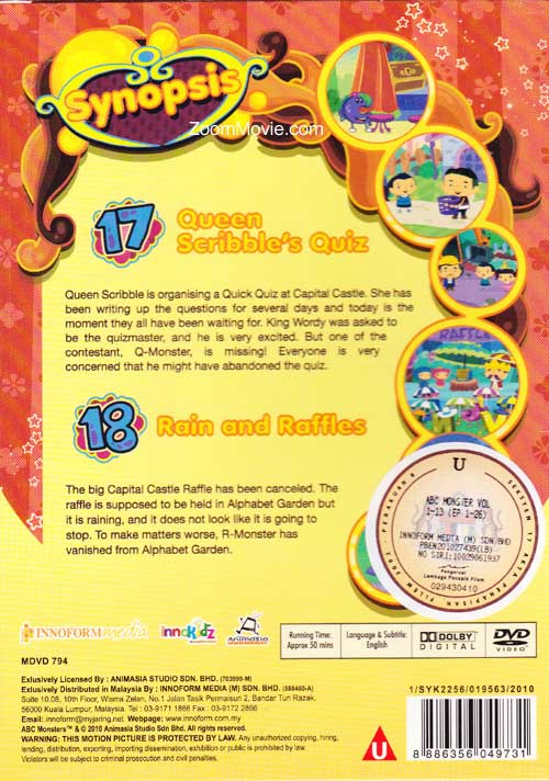 ABC Monsters - Vol.9 Q&R image 2