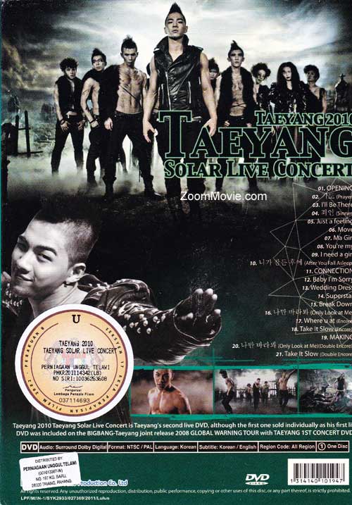 TAEYANG 2010 Solar Live Concert image 2