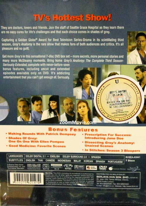 Grey's Anatomy (Season 3) image 2