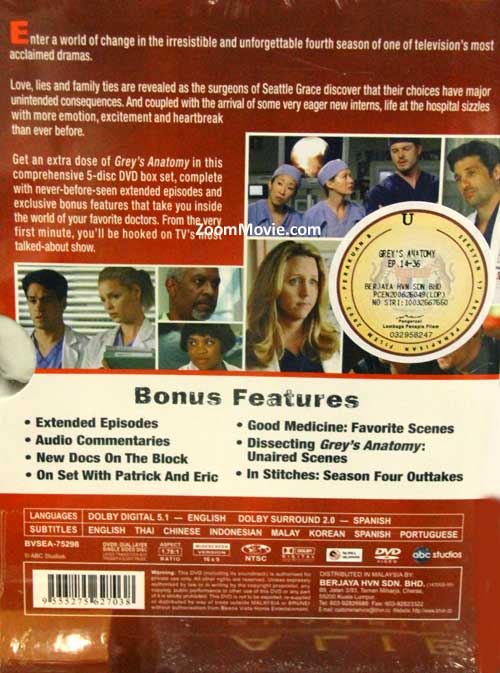 Grey's Anatomy (Season 4) image 2