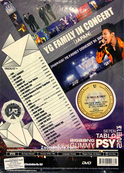 YG Family In Concert (Japan) image 2